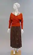 Feuille d’automne, Ensemble (Seide und Pelz), 1916