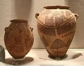 Keramik-Gefäße, (Naqada II), Fundort unbekannt
