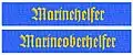 Grafische Darstellung der Ärmelbänder der Marinehelfer