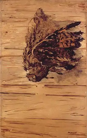 Édouard Manet:Toter Uhu1881