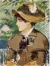 Édouard Manet:Auf der Bank, 1881