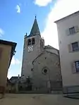 Pfarrkirche Lens: Turm von Ruffiner