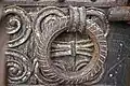 Detail der Türbeschläge