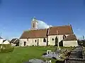 Kirche Saint-Germain mit dazugehörendem Friedhof