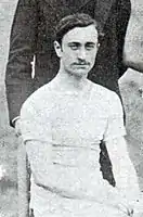 Der französische Olympiadritte Émile&nbsp;Torchebœuf – hier in einer Aufnahme von&nbsp;1896