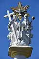 Oberer Teil der Szentháromság-Säule
