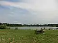 Der Weiher beim Maison-forte de Villon