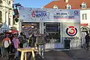 Das gläserne Studio des Ö3-Weihnachtswunders 2015