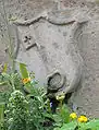 Stadtschlüssel an einem Öhringer Brunnen