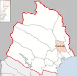 Lage der Gemeinde Överkalix