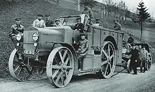 Škoda-Artilleriezugmaschine, 1920