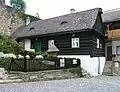 Typisches Holzhaus