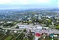 Blick auf die Siedlung