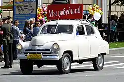GAZ-M72 am Tag des Sieges in Chabarowsk (2014)