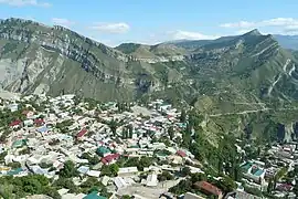 Blick auf Gunib