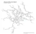 Streckenübersicht der Donezka Salisnyzja, 2008