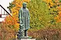 Iwan-Pawlow-Denkmal (1952 mit Wsewolod Jakowlew), Koltuschi bei Wsewoloschsk