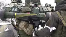 In der Ukraine erbeutete amerikanische FGM-148 Javelin