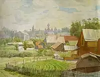 M. Presnjakow (1993)In der Innenstadt von Pereslawl-Salesski