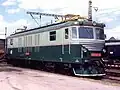 180 001 auf einer Eisenbahnausstellung