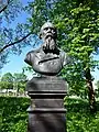 Michail Jewgrafowitsch Saltykow-Schtschedrin, Wolkowo-Friedhof (an den Literatenbrücken), St. Petersburg