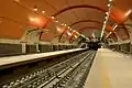 Serdika unteren Bahnsteig