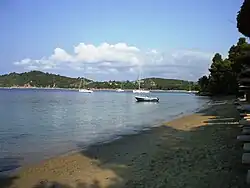 Der Strand von Koukounaries
