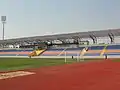Haupttribüne im Spartak-Stadion