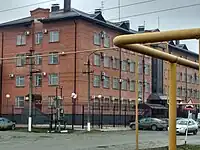 Polizeigebäude in Nadterechny Bezirk