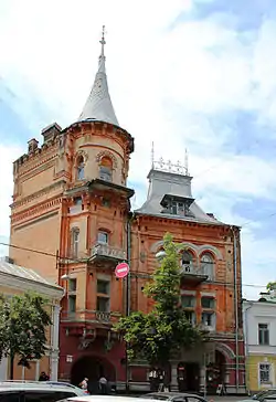 Haus Podhorskyj auf der Jaroslawiw-Wal-Straße Nr. 1