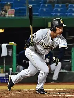 Yoshida bei den Orix Buffaloes