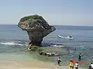 Die Vase (花瓶石), eine Felsformation auf Xiuliuqiu