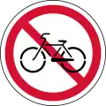 Gesperrt für Fahrräder