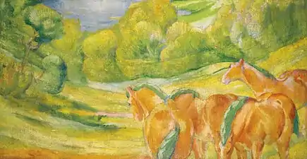 Große Landschaft I, 1909