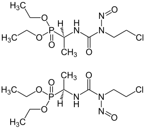 Strukturformel von Fotemustin