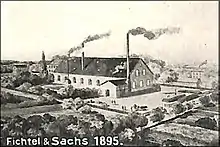 Fichtel & Sachs im Gründungsjahr
