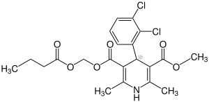 Strukturformel von Clevidipin