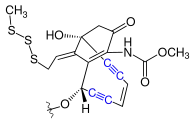 Dreifachbindungen im reaktiven Endiin-Strukturelement des Bakterientoxins Calicheamicin γ1