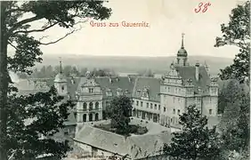 Schloss Gauernitz, 1897