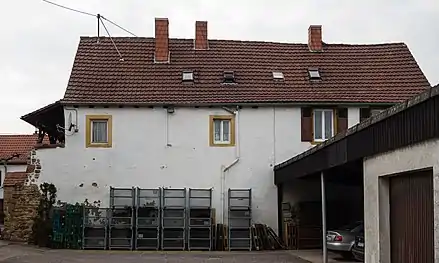 Von-Dalberg-Straße 26, hier war früher der Ostflügel des Schlosses