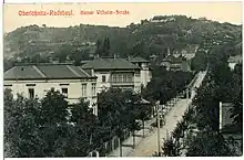 Der Drachentempel 1901 (Bildmitte)