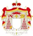 2H Wappen eines Kardinals mit der Würde/Funktion eines Fürsterzbischofs