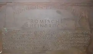 Römerbrücke(Pons Ingeniosa)
