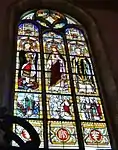 Kirchenfenster der Dorfkirche