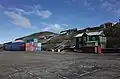 Treppe vom Hafen in den Ort