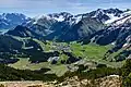 Blick auf Berwang vom Thaneller