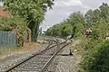 Westausfahrt aus der Rangiergruppe West, 2018