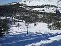 Die Skistation Moulière bei Caille