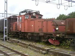 Hg 785 im Eisenbahnmuseum Grängesberg