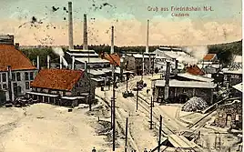 Glashütte Friedrichshain um 1900